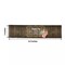 24 Dark Brown Wood Print Thank You Stickers Party Water Bottle Labels Events